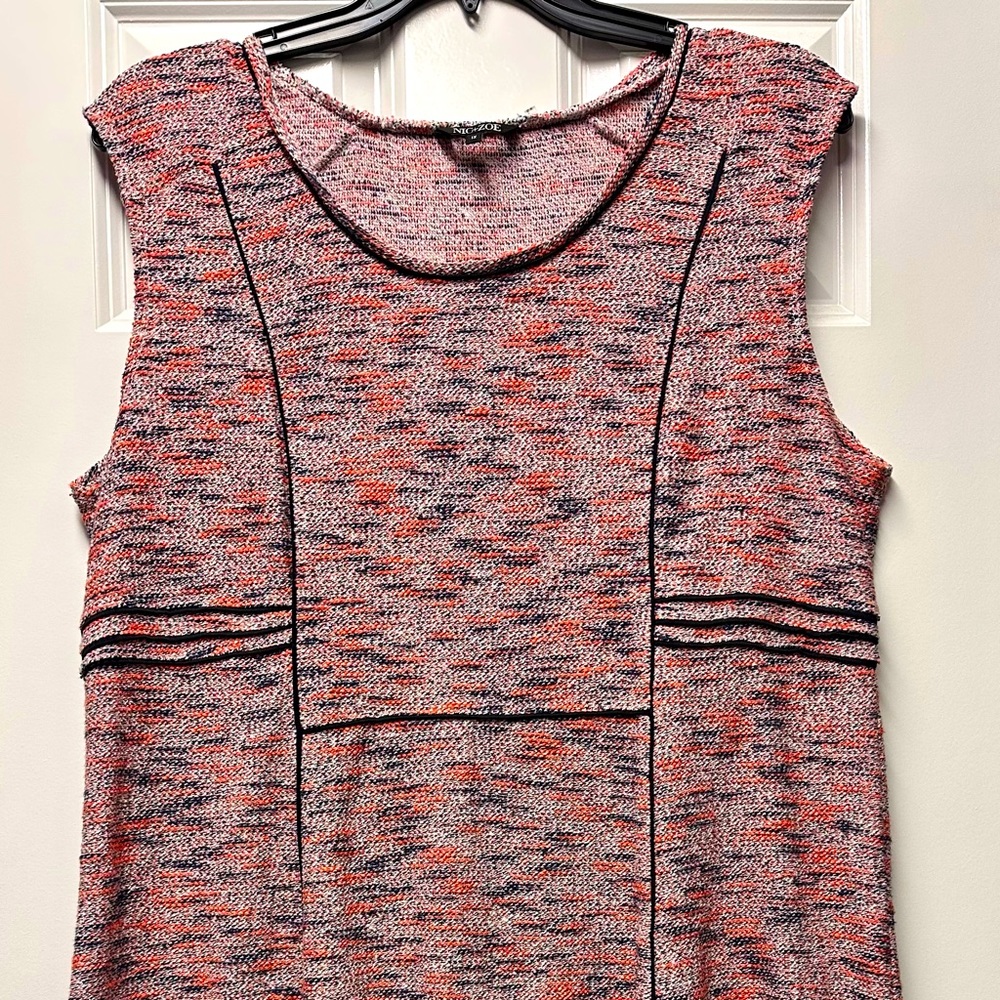 Nic & Zoe sleeveless A-line dress size 1X